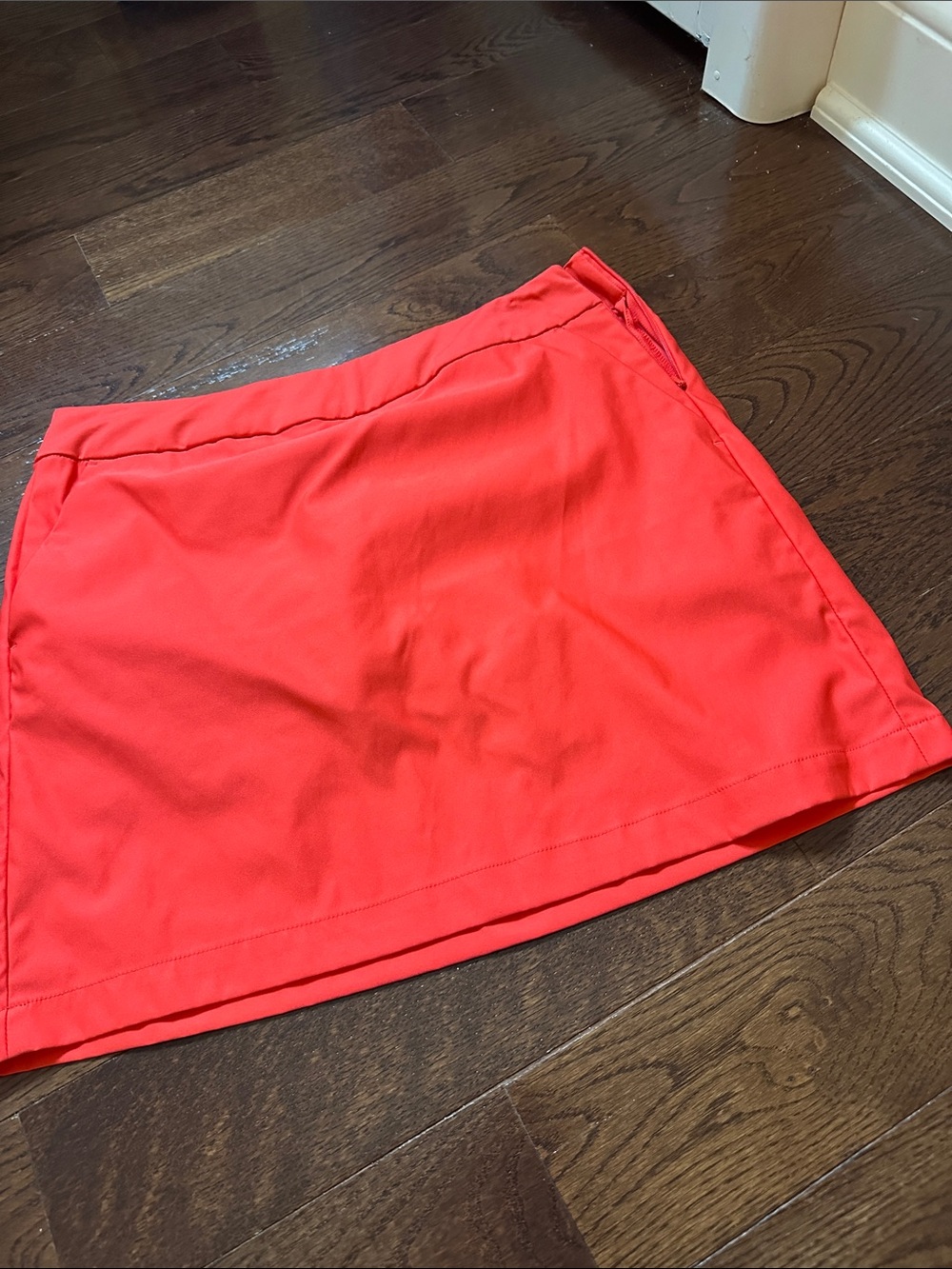 Nike Bright Coral Athletic Mini Skirt